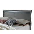 thumbnail image 4 of Furniture of America Brodus Contemporary Wood Veneer Sleigh Bed, Queen, Gray, 4 of 5