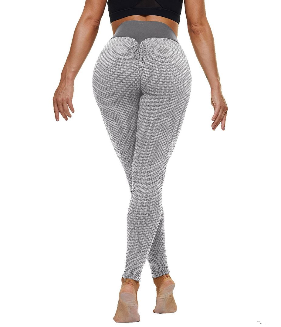 Tawop Womens High Waist Yoga Pants Tummy Control Slimming Booty Leggings  Workout Running Butt Lift Tights With Pockets Forbidden Pants New Arrivals  