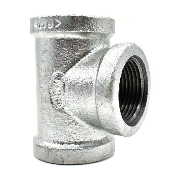 Thrifco 5217063 1/4 Inch Galvanized Steel Tee