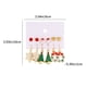 thumbnail image 3 of Pendientes Navideños Xihbxyly con Bolas de Pelo de Papá Noel y Árbol de Navidad, 3 of 6