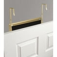 thumbnail image 6 of Better Homes & Gardens Metal Over-the-Door Mirror with Hardware, 14.5X51 IN, Brass Finish, 6 of 10