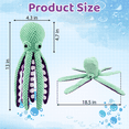 thumbnail image 3 of GARITIN Octopus Squeaky Plush Dog Toy, Interactive Soft Chew Toy for Puppies, Small & Medium Dogs, 3 of 7
