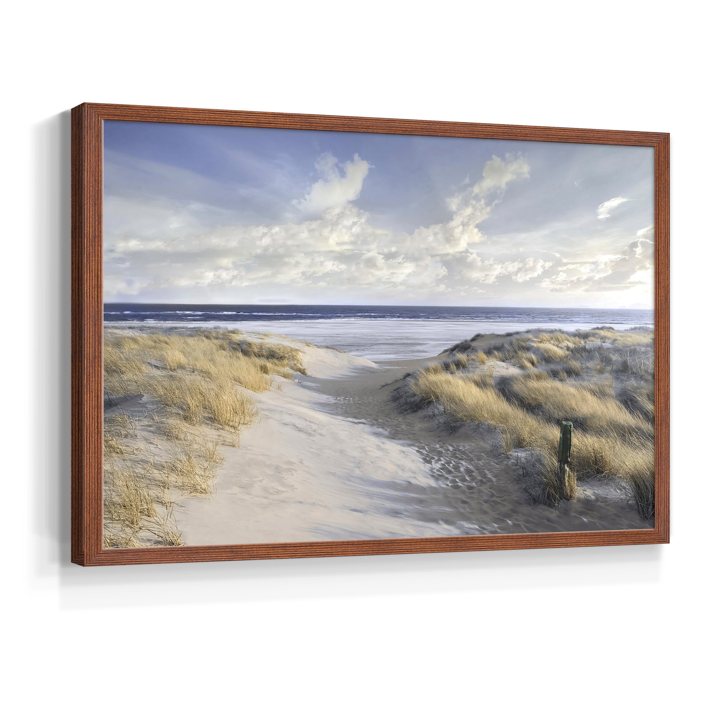 Aisle Marker by Mike Calascibetta - Restickable Framed Giclée Print