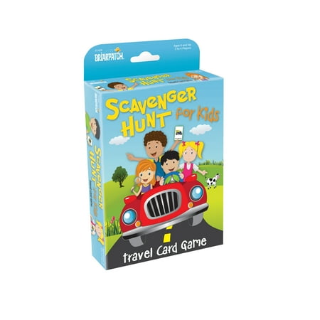 Scavenger Hunt For Kids Travel Card Game