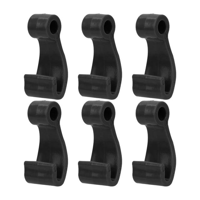 Ganchos de Cuerda elástica para kayak kusrkot 6 piezas ganchos en forma de J de nailon