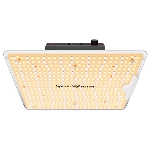 Spider Farmer Dimmable  SF1000D 100W Full-Spectrum LED Grow Light for 2×2’ Hydroponics, Smart GGS Compatible
