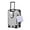 Silver, variant on Expandable Carry On Luggage 22x14x9 Airline Approved 20 Inch Hardshell Carry On Suitcase with Wheels TSA Lock Small Travel Rolling Luggage with Cup Holder for Women Men Lt Blue
