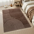 thumbnail image 2 of Boho Area Rug x Machine Washable Rugs for Living Room Non Slip Soft Carpet Geometric Jacquard Textu Carpet for Bedroom Dining Room Nursery Office Living Room Rug -, 2 of 6