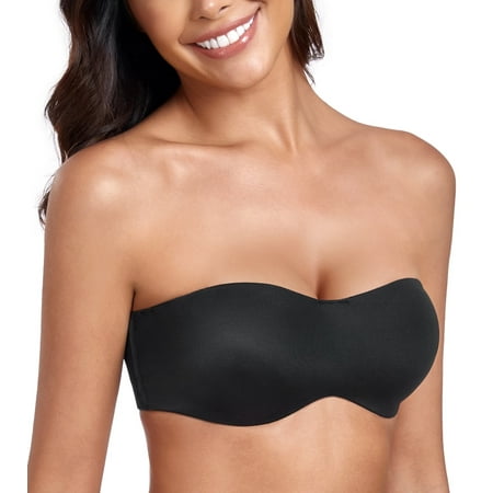 Curyon Womens Strapless Bras Underwire Anti Slip Minimizer Plus Size Bra 38D
