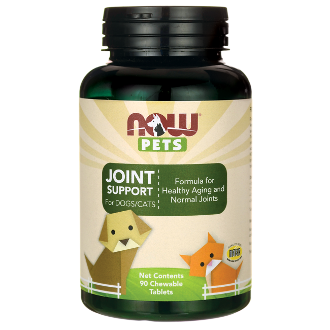 NOW Foods Now Pets Joint Support For Dogs/Cats 90 Chwbls