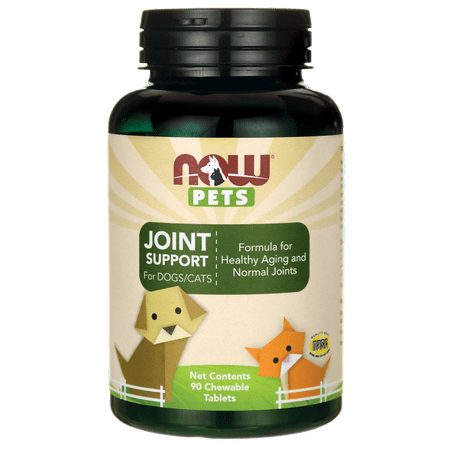 NOW Foods Now Pets Joint Support For Dogs/Cats 90 Chwbls