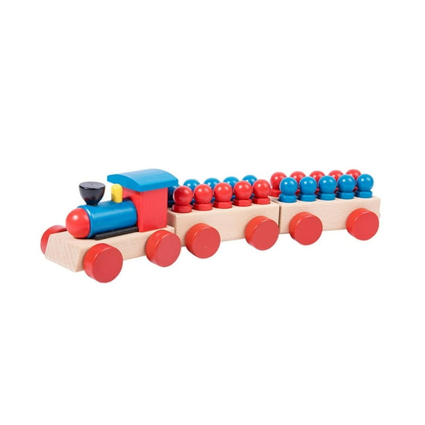 Melissa and best sale doug block train