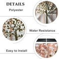 thumbnail image 5 of Baocicoo Abstract Pink Trees Shower Curtain Vintage Nature Forest Minimalism Art Style Modern Decorative Shower Curtains for Hotel Home Bathroom Polyester Waterproof Fabric with Hooks 72x72 Inches, 5 of 6