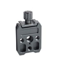 thumbnail image 2 of Quick  QR-40S Aluminum Alloy Quick Release QR Plate Clamp with Arca QR Plate Slot 3/8-inch & 1/4-inch Screw Hole Compatible with  RS2/RSC2/RS3 QR Plate, 2 of 7