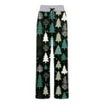thumbnail image 4 of SRZYMJ Women's Pajama Pants Sleepwear Yoga Pant Drawstring Lounge Bottoms, 4 of 4