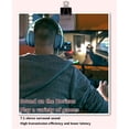 thumbnail image 5 of Auriculares para juegos con orejas de gato con micrófono Auriculares estéreo que brillan intensamente Ormromra HMHZ1608-1, 5 of 5