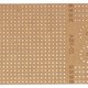 thumbnail image 2 of Acrylic Template DIY Transparent Chopping Ruler Stencil Cutting Tool with Protective Layer for Handicraft, 2 of 3