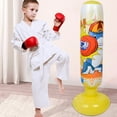 thumbnail image 3 of Inflatable Punching Bag For Kids Thickened Inflatable Boxing Column Tumbler Children'S Inflatable Sandbags For Exercise Stress Relief Sandbags For Venting, 3 of 5