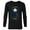 Black, variant on Disney Wish Star Rosas If You Need Me Just Look Up - Long Sleeve T-Shirt for Men - Customized-Athletic Heather