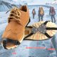 thumbnail image 5 of 1 par de 11 puntas para nieve, garra de hielo, escalada, empuñaduras antideslizantes, tacos, cubierta de calzado deportivo para mujeres y hombres, cubierta antideslizante para botas, 5 of 5