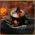 thumbnail image 4 of HomeKingdee Halloween Candle,Witch Cauldron Candles with Ghost,Pumpkin Scented Candle for Spooky Halloween Decor,Gothic Witch Décor Decorations, 4 of 8