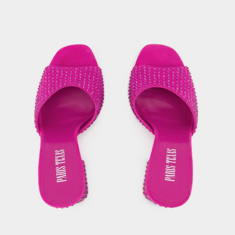 【関税込み】Holly Anja Sandals - Paris Texas - Pink Ruby Paris Texas Holly Anja Sandals - Pink Ruby Pink (Women's