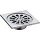 thumbnail image 1 of Protectores de drenaje, colador de rejilla de residuos para baño, inodoro, lavandería, jardín, cocina al aire libre (2 unidades, plateado), 1 of 5