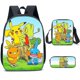 thumbnail image 2 of Baokemeng Pokemon Mochila Escolar Mochila Estudiantes, 2 of 2