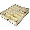 thumbnail image 4 of Advancent Organizador de zapatos de 2 piezas, bolsa colgante con cremallera para zapatos, puerta trasera, ahorro de espacio, artículos diversos, Almacenamiento y organización del hogar, 4 of 6