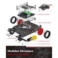 thumbnail image 4 of Kit de robots WhalesBot Rocky de codificación y control remoto para niños de 8 a 16 años, 4 of 9