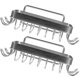 thumbnail image 5 of Hamitor Soporte para jabón de 2 piezas, acero inoxidable 304, bandeja para esponja con cinta adhesiva sin marcas para lavabo de baño y cocina, 5 of 7
