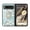 D, variant on Feishell Compatible with Google Pixel Fold 7.6 inch Flower Pattern Case with Diamond Ring Holder,Shockproof Light Luxury Glossy Glass Folding Slim Phone Case for Women Girls,A