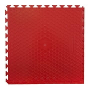 FlooringInc Nitro Flex Protective Garage Flooring Tiles, 20.5x20.5, 8 Tiles, 23.36 Sqft, Coin Pattern, Blue