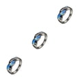 thumbnail image 1 of Guardoinrt Bague Classique pour Femmes à la Mode et Adaptée à Diverses Occasions de Mariage Bleu 9 3Set, 1 of 6