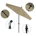 thumbnail image 2 of Tahoe Series Patio Market Umbrella in Olefin with Aluminum Pole Aluminum Ribs Crank Lift, 2 of 5