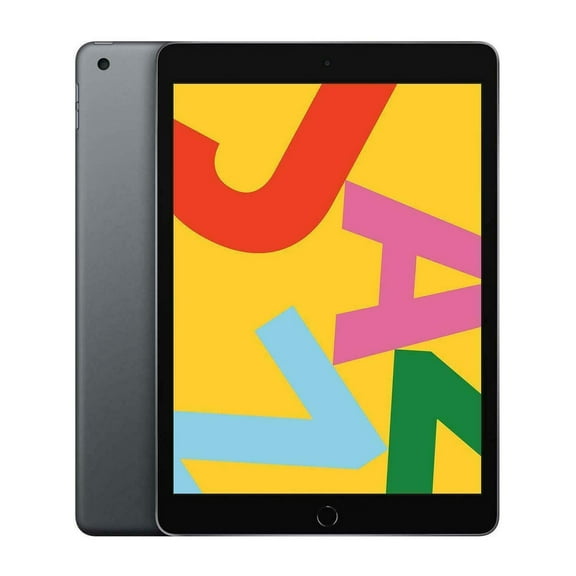 Remis à Neuf (Bon) - Apple iPad 10,2 Po 7e Gén. iPad Wi‐Fi - A2197 (Wi‐Fi) 32 Go Gris Cosmique