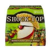 Angle View: Shock Top Apple Wheat Series Honeycrisp Apple Wheat Ale, 12 fl oz, 12 pack