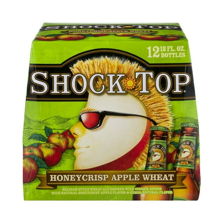 Shock Top Apple Wheat Series Honeycrisp Apple Wheat Ale, 12 fl oz, 12 pack