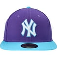 thumbnail image 2 of Men's New Era Purple New York Yankees Vice 59FIFTY Fitted Hat, 2 of 5