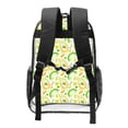 thumbnail image 2 of Honeii St Patrick's Day1 Print Clear Backpack Heavy Duty Transparent Bag 17" See Through BookBag for Women Men Adults Work Festival Sports Travel, 2 of 7