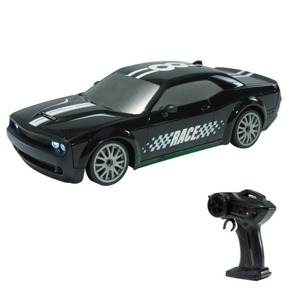 Remote Control Drift Car Under $5! Yannianjz 1:20 Scale Remote Control Car, 2.4Ghz RC Drift Car with LED Lights, Four Wheel Drive High Speed RC Car, Rechargeable Battery Powered Toy Car