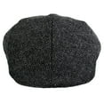 thumbnail image 3 of Kamentoy Hats for Men Classic Herringbone Tweed Wool Blend Men Classic Ivy Newsboy Cap, 3 of 4