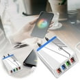 thumbnail image 3 of Charger pour Téléphone Intelligent Mural, Charger Portable et Rapide pour Téléphones Intelligents et Ordinateurs, Protection contre les Surintensités, 3 of 6