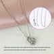 thumbnail image 5 of Qarigey Collar de cadena de plata ajustable estético Universal chapado en cobre DIY collares de mano mujeres hombres para colgantes joyería 16-24 Ropa, zapatos y accesorios Miscelánea 60cm Qarigey AP010323-02B, 5 of 6