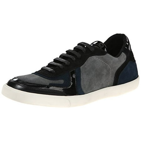 Kenneth Cole New York Men's Culture Club LE Fashion Sneaker, Grey/Navy, 8 M US