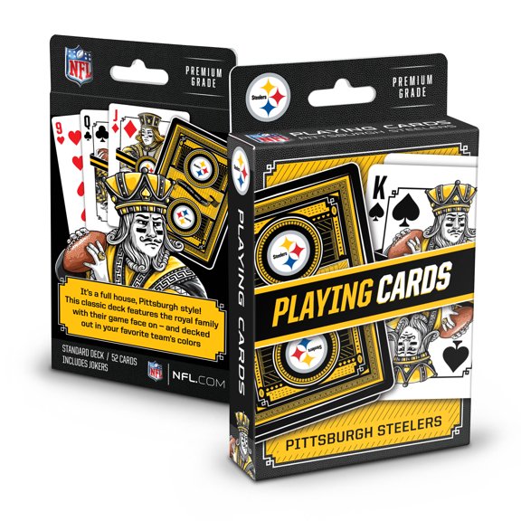 YouTheFan NFL Pittsburgh Steelers Classic Series Playing Cards