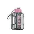 thumbnail image 2 of Weloille 2.7L Large Capacity Water Cup Ton Barrel Sports Fitness Male and Female Students Portable Plastic Space Pot Big Belly Water Cup Labor Day Water Cup, 2 of 6