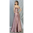 thumbnail image 2 of A-line Metallic Formal Unique Dress, 2 of 4