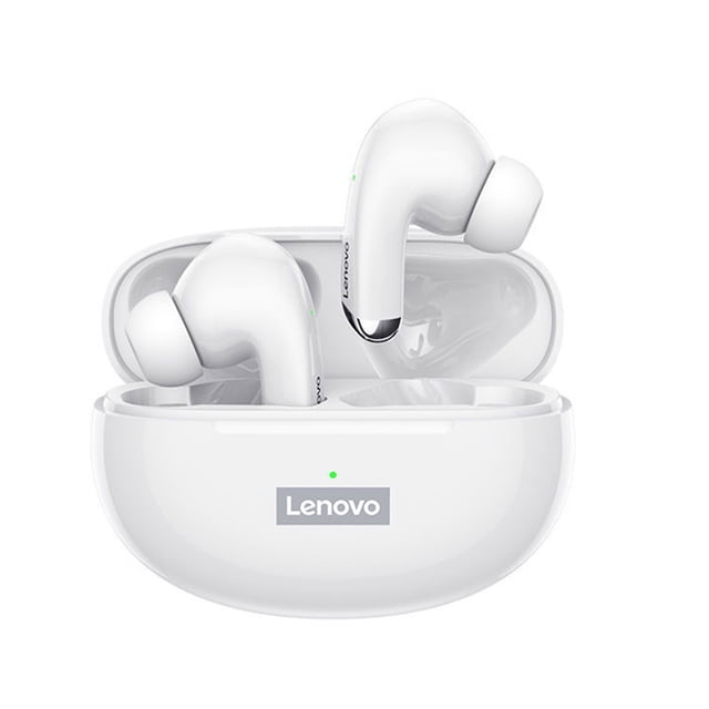 Lenovo LP5 Mini auricular Bluetooth 9D estéreo impermeable auriculares inalámbricos Bluetooth con micrófono