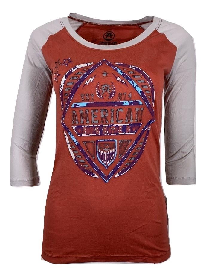 Buy AMERICAN FIGHTER Womens T-Shirt LS 